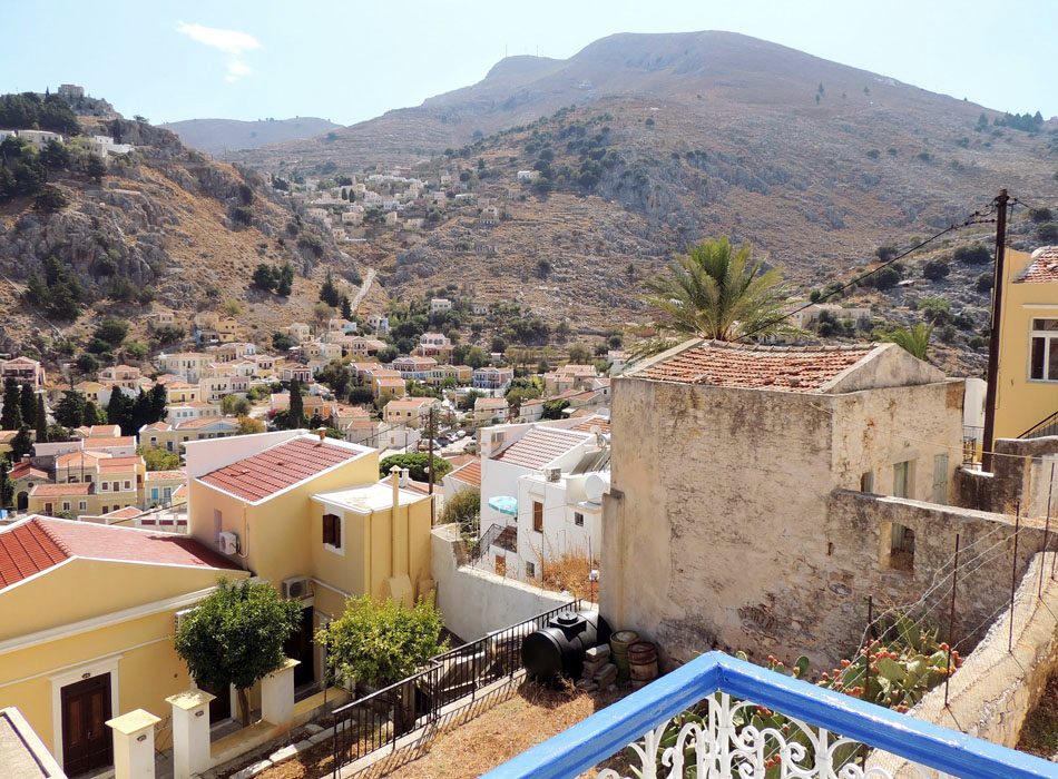 Splendid panoramic views from the balcony